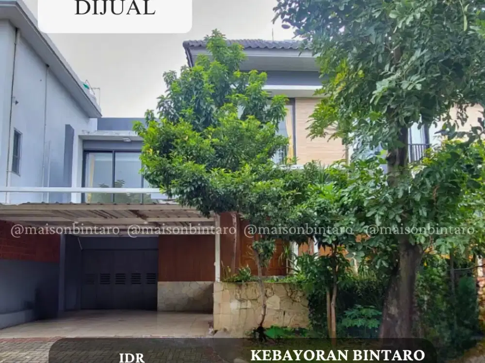 HOT SALE! Rumah Luas Siap Huni di Kebayoran Bintaro (SP 0003)