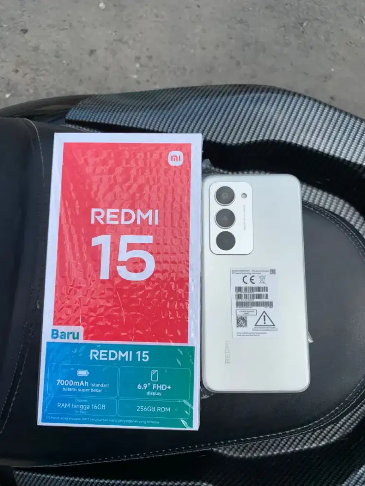HP REDMI 15 - RAM GEDE - BATERE BADAK - LAYAR GEDE - FULLSET-MULUS 98%