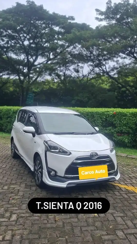 Toyota Sienta 1.5L Q 2016 Putih Record