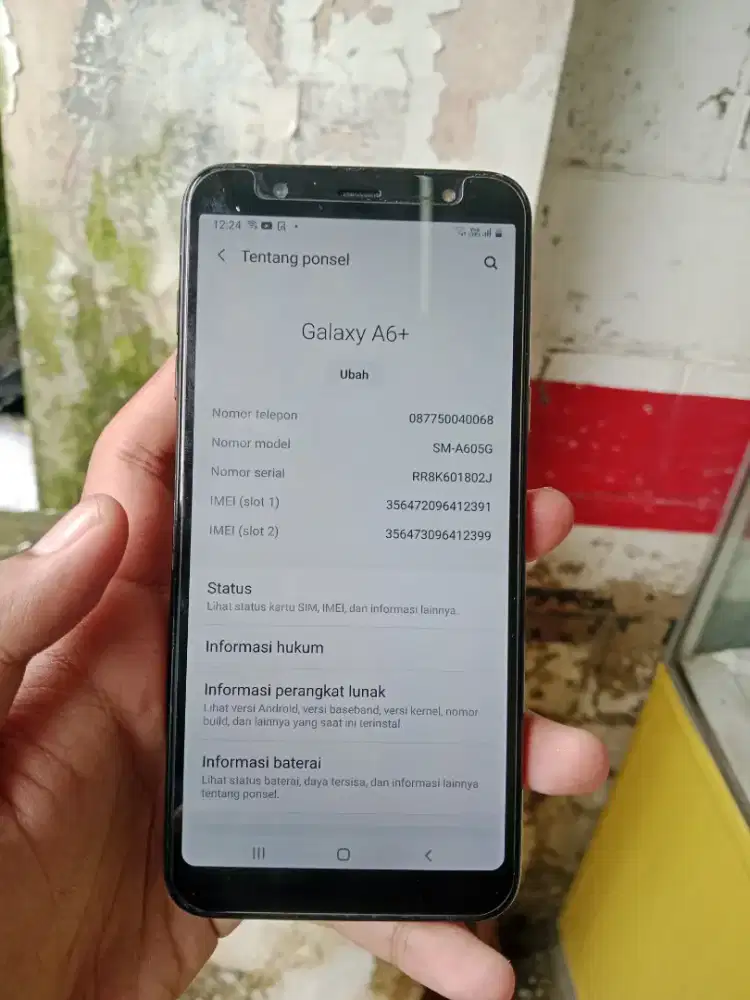 SAMSUNG A6+ RAM 4/64