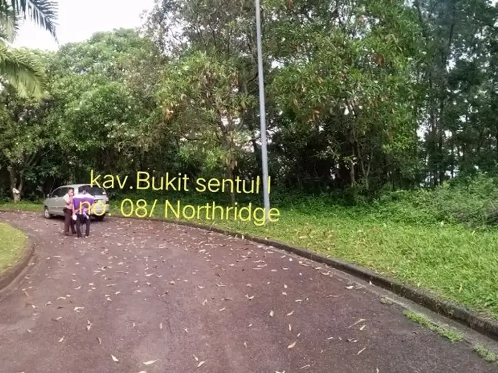 DIJUAL KAVLING DI JALAN BUKIT SENTUL NORTHRIDGE, HARGA NEGO