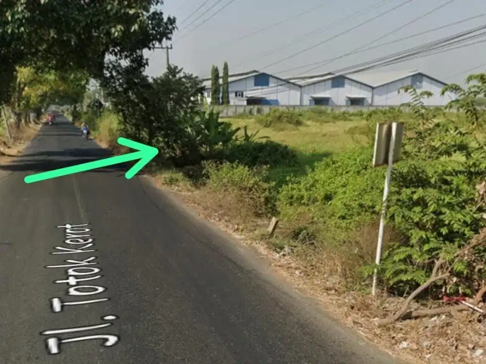 DIJUAL TANAH ZONA INDUSTRI DI SIDOARJO