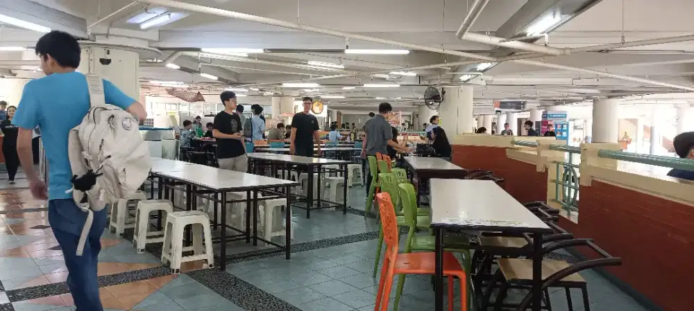 stand kantin Petra surabaya