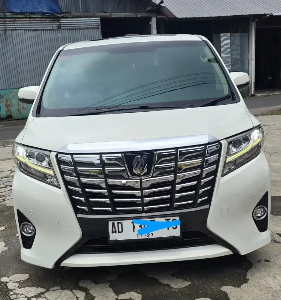Alphard g ATPM 2015 km 65 ribu