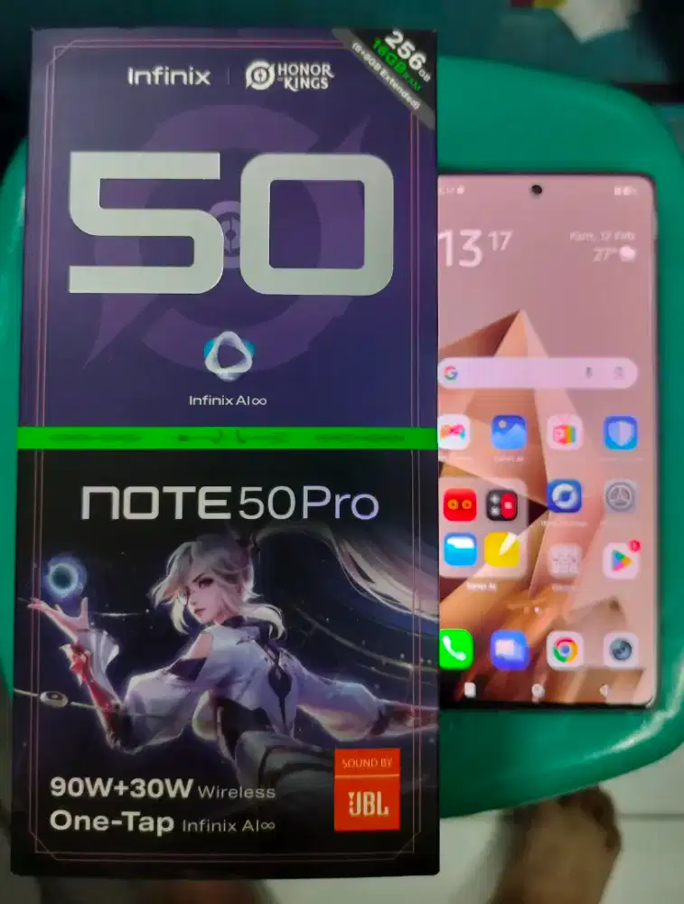INFINIX NOTE 50PRO 8+8/256Gb FULLSETT