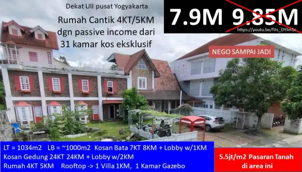 Banting Harga dr 9.85M jadi 7.9M. owner mau pindah