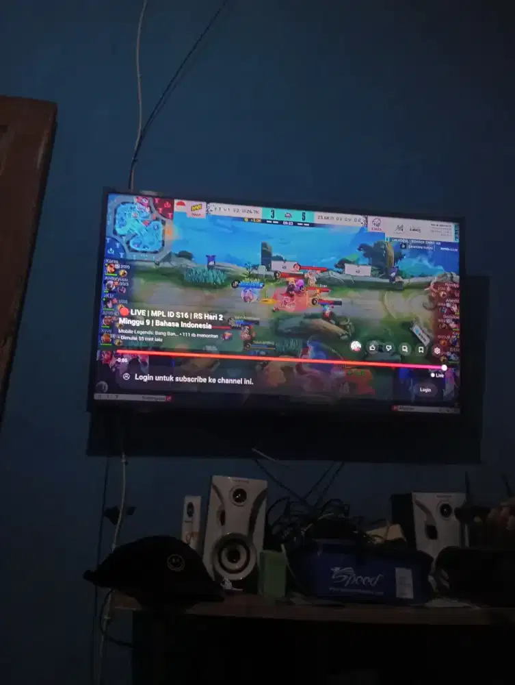 LG smart tv 43 inch minus dus nya ngga ada