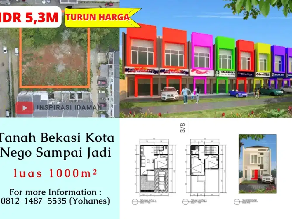 Tanah Bekasi Kota Nego Sampai Jadi