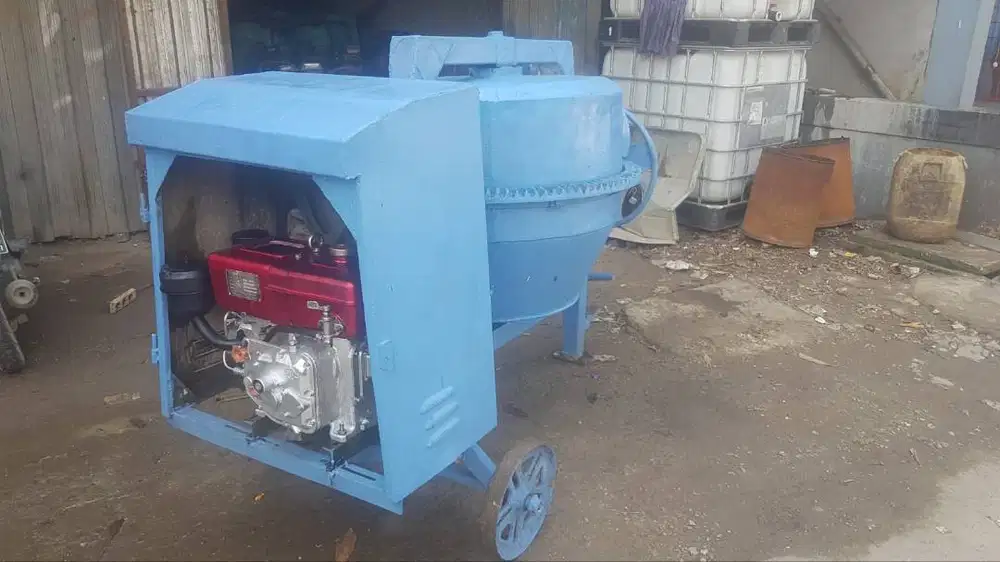 Jual Mesin Mixer Cor Beton Merk AAA Kondisi Siap Pakai
