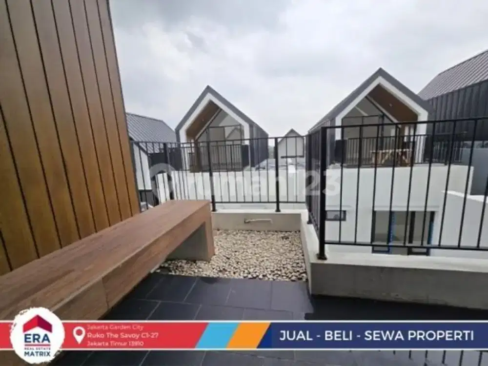 Jual Cepat Rumah 3 Lantai Attic Cluster Mahakam, Jakarta Garden City