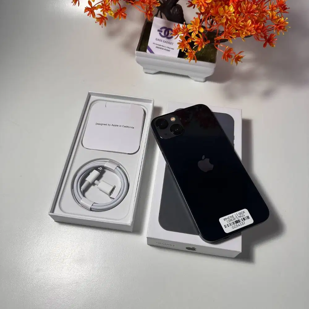 IPHONE 13 128GB RESMI IBOX GG54537