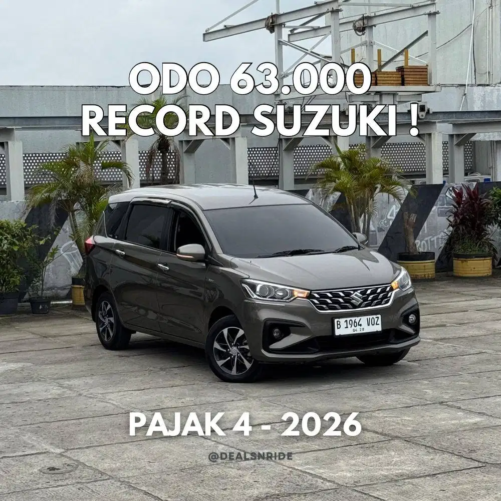 MURAH AJA !! KM 63.000 PAJAK 4/2026 SUZUKI ERTIGA GX HYBRID 2023