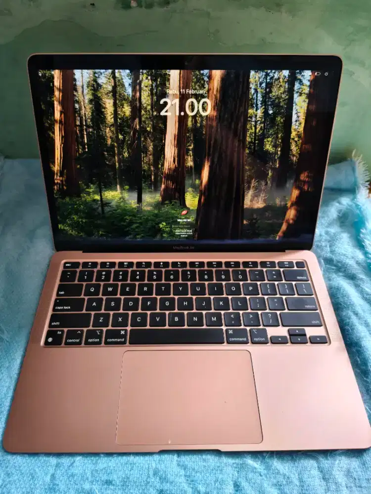 MacBook M1 8/256GB Pink Cc 7x aja Mulusss