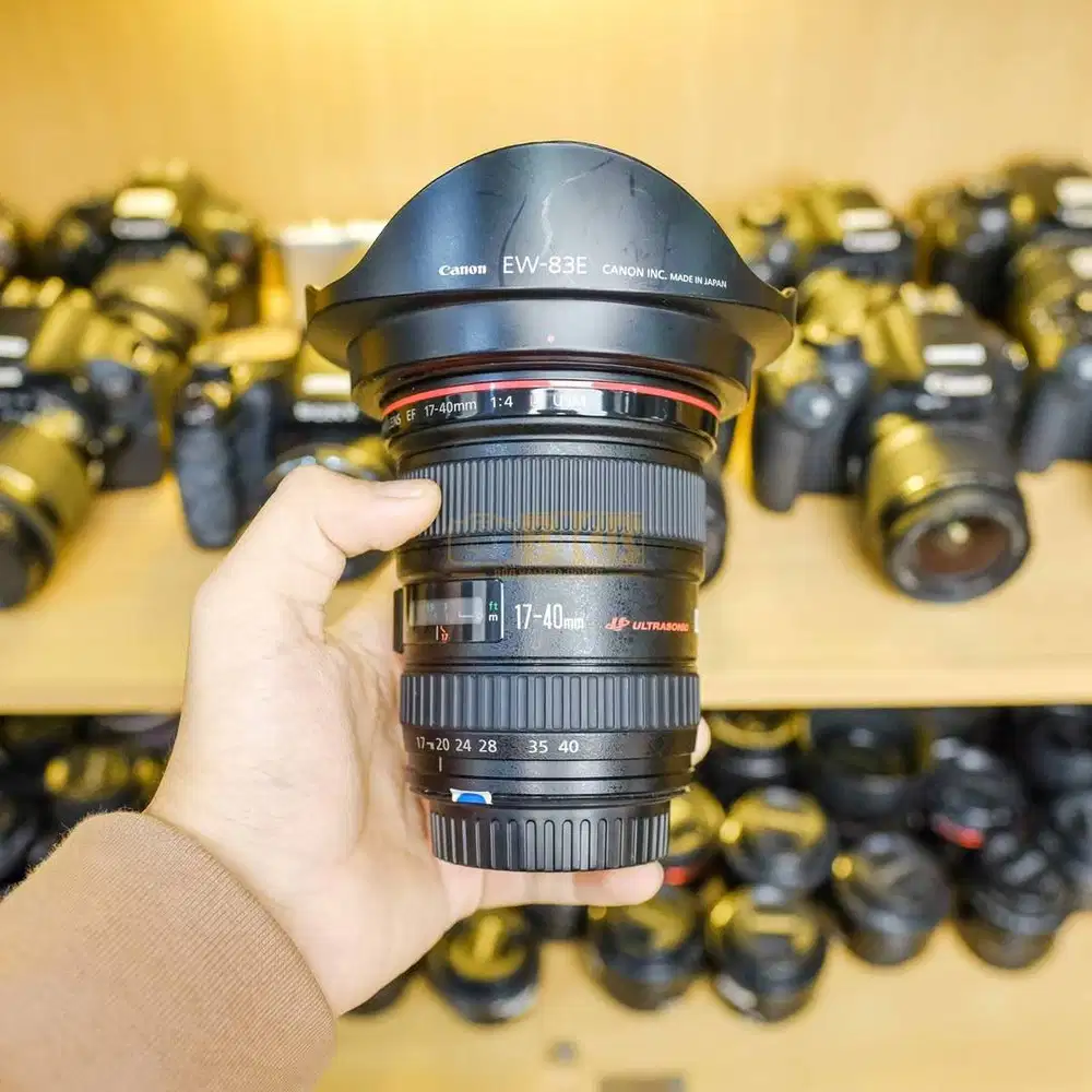 Lensa Canon 17-40mm F4 L USM No Box Mulus
