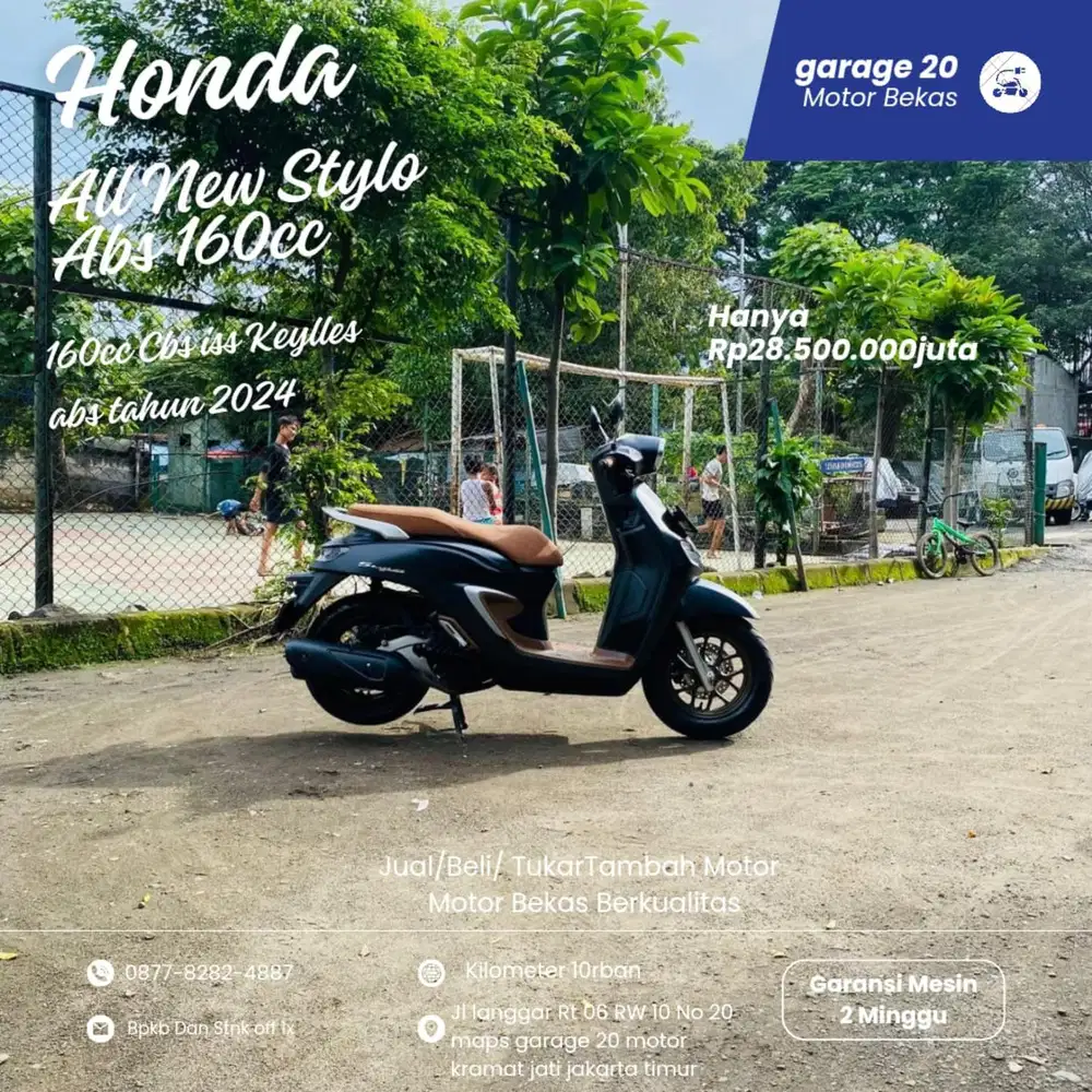 Honda All New Stylo Abs Cbs iss Keylles Fi Tahun 2024