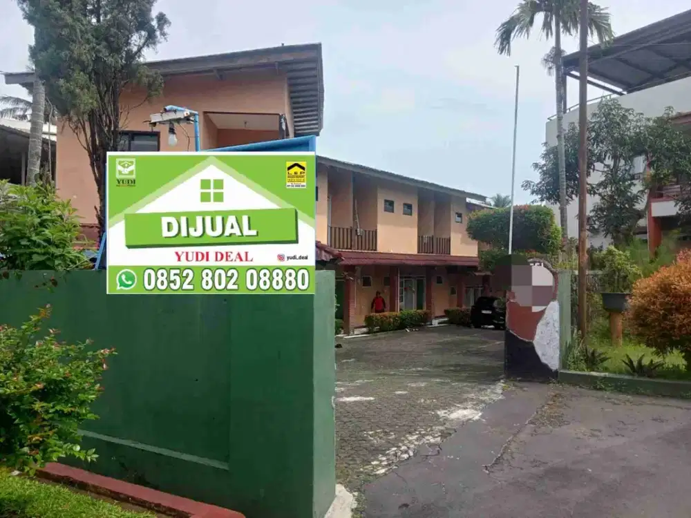 Dijual Hotel aktif produktif berikut perizinan di dekat tempat wisata Kuningan - Jawa Barat