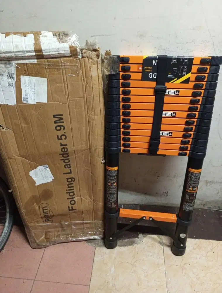 tangga teleskopik 5.9m