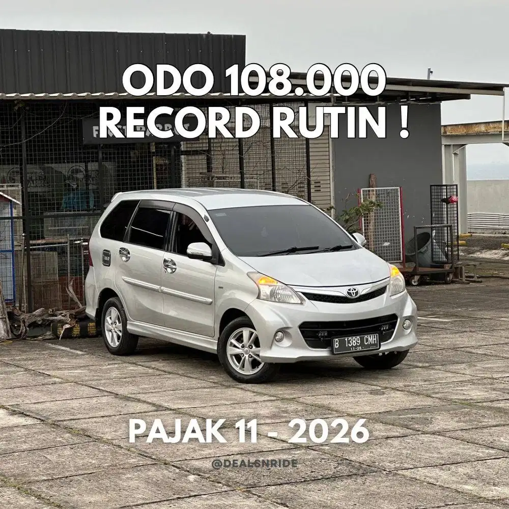 KM 108.000 ANTIKK !! PAJAK 11/2026 TOYOTA VELOZ 1.5 AT 2012 MURAH AJA