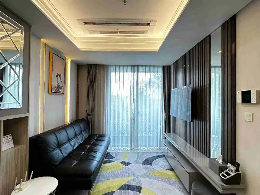 Apartemen Casa Grande 2BR, Lantai rendah, terhubung dgn Mall Kokas Tebet Jaksel