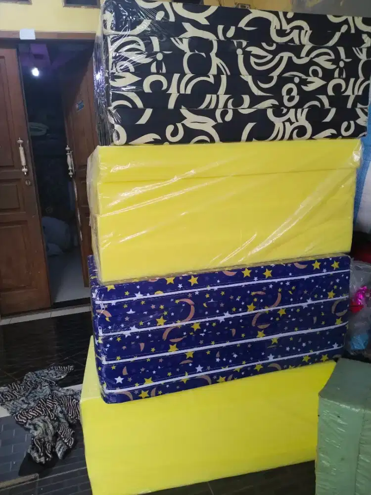 Jual kasur lipat praktis 90x200x10cm