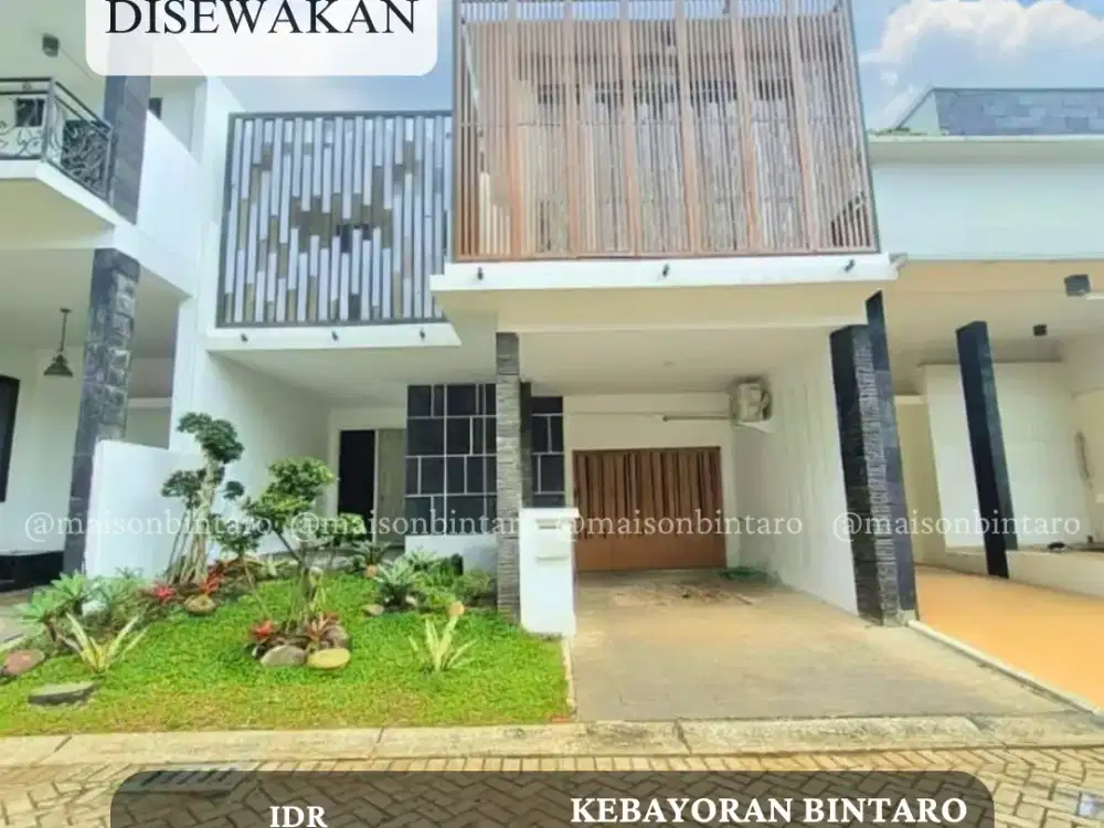 Disewakan Rumah Siap Huni di Bintaro Sektor 7 (SP 0754)