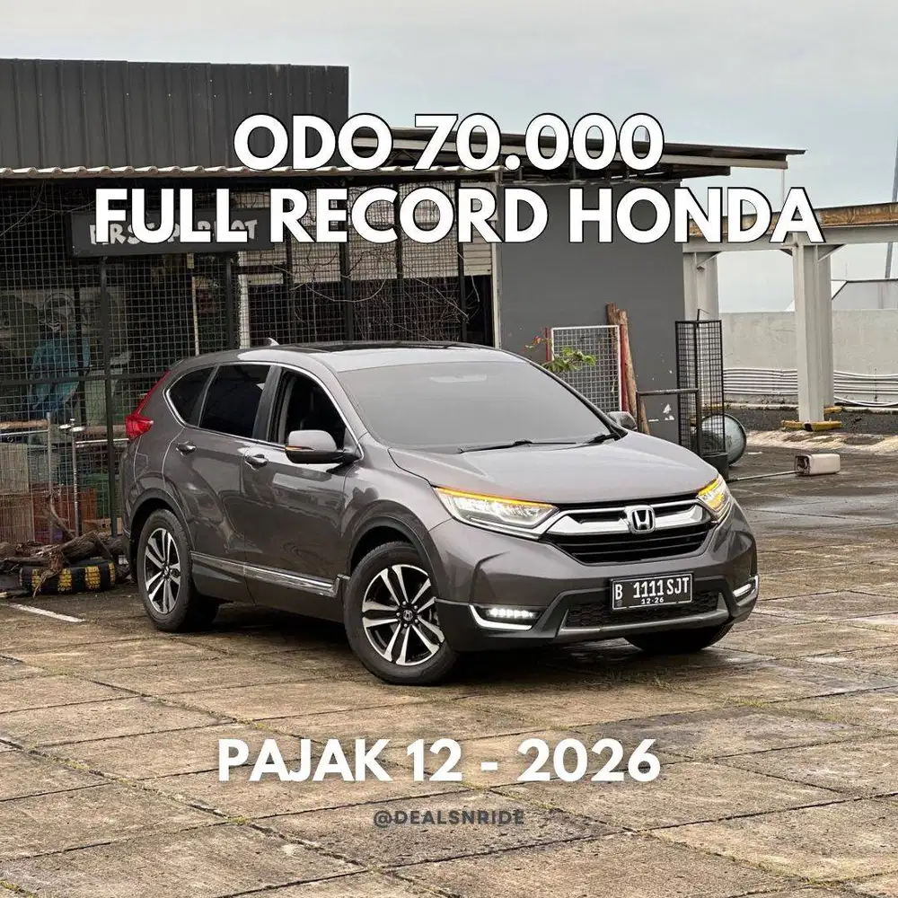 KM 70.000 ANTIKK !! PAJAK 12/2026 HONDA CRV PRESTIGE TURBO 2018 MURAH