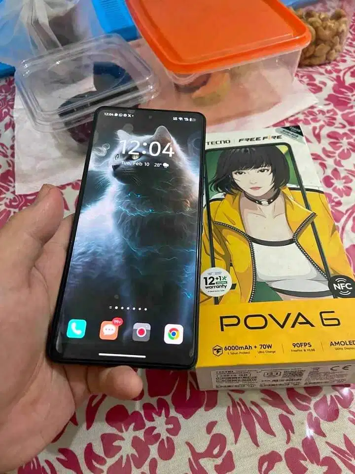 Tecno POVA 6 (RAM 12GB / Internal 256GB) GAMING