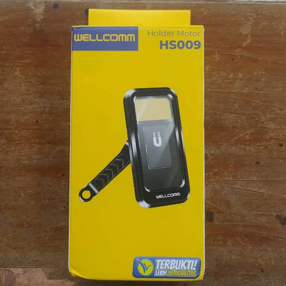[BARU] WELLCOMM HOLDER MOTOR HS009 - HITAM