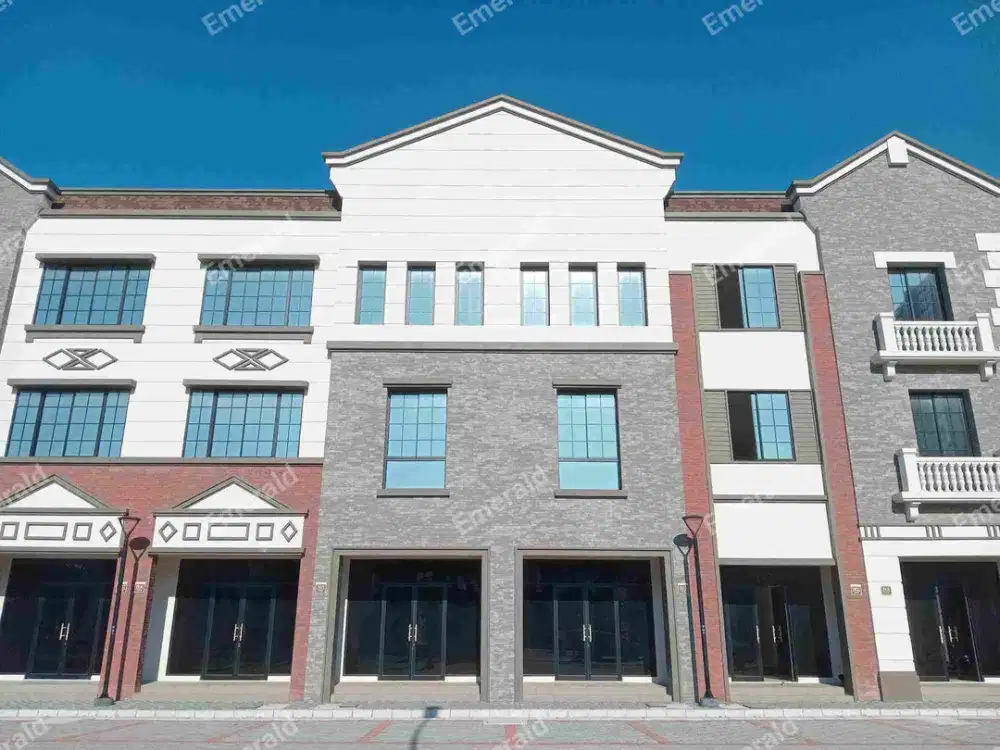 Rukan Modern Jepang Hadap Jalan Raya di Osaka PIK 2