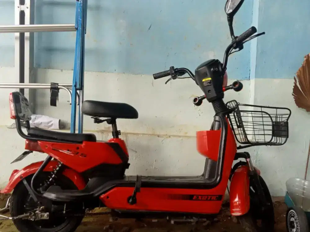 Bismillah, sepeda Listrik Exotic Groza X 3.5