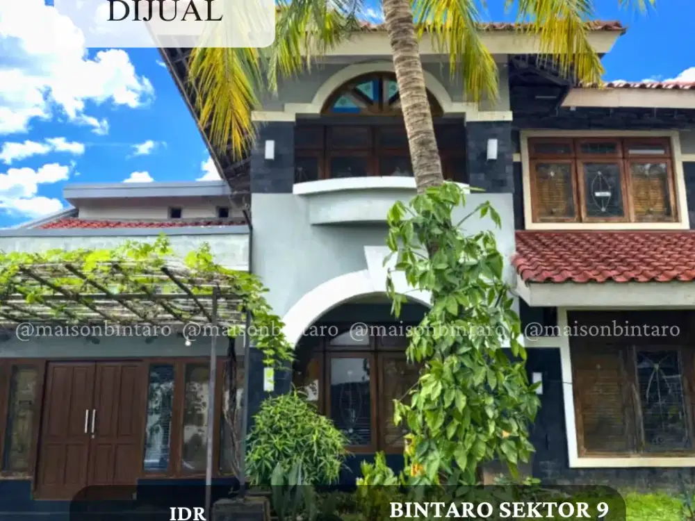 SUPER RARE! Rumah Siap Huni di Sektor 9 — Lokasi Favorit & Unit Jarang Ada! (SP 0467)