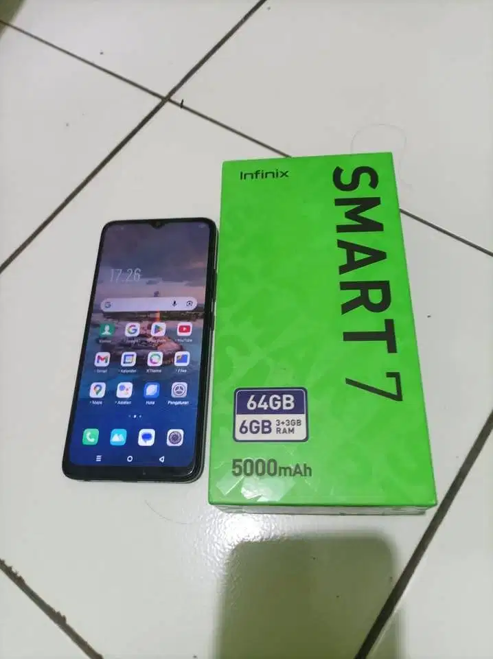 Infinix Smart 7 3+3GB RAM with 64GB ROM