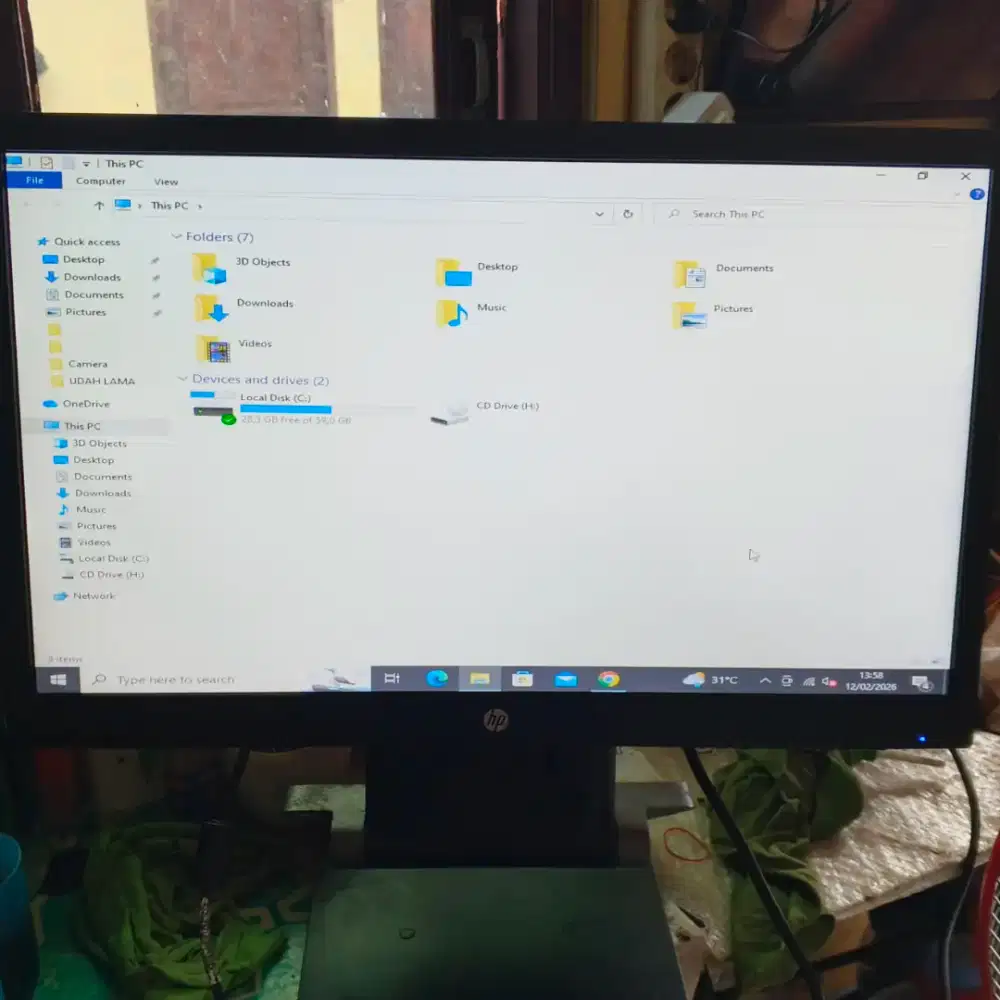 Monitor LED 22 Inch HP V223 Full HD Normal
