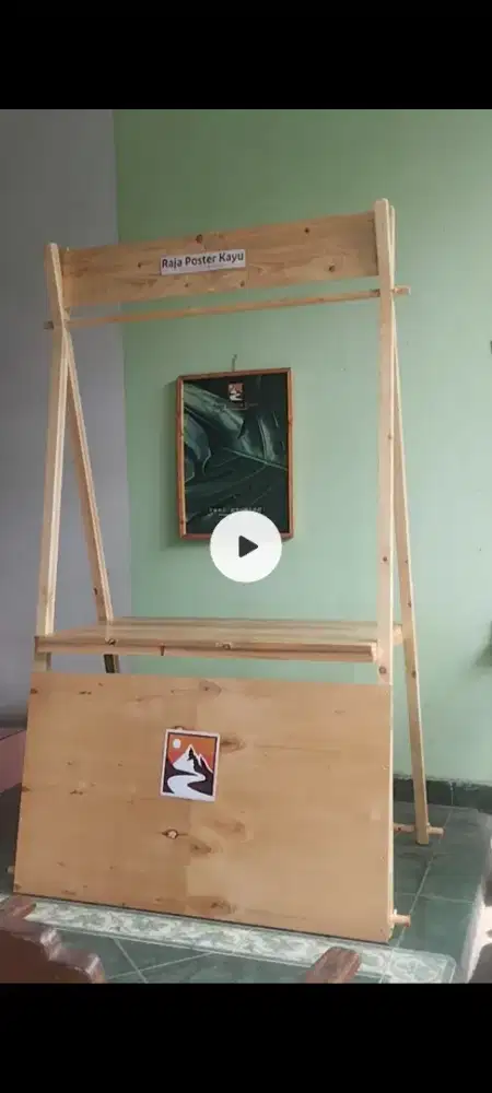 Booth portable simple bisa copot pasnag