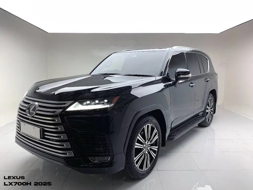 LEXUS LX700h 2025 BLACK ON BLACK