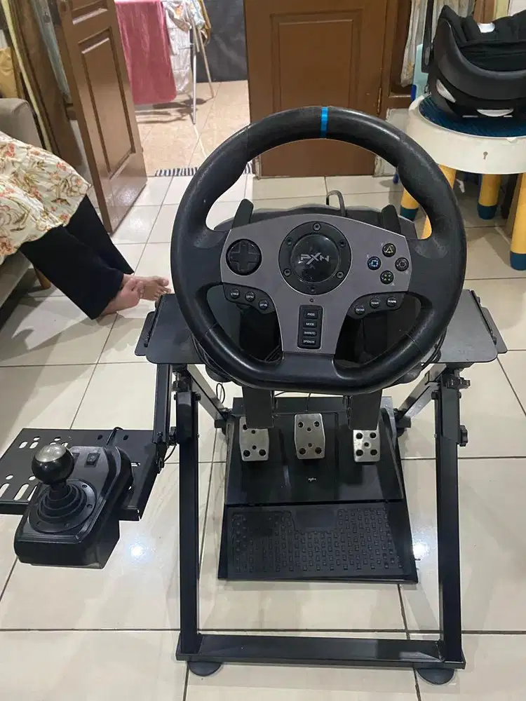 Steering wheel pxn v9 plus shifter & stand pxn