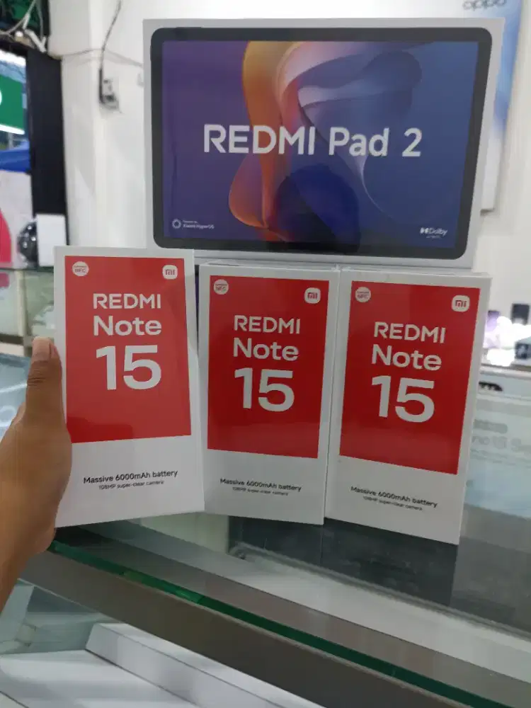 Bnib xiaomi redmi note 15 4g 8/256 resmi indonesia