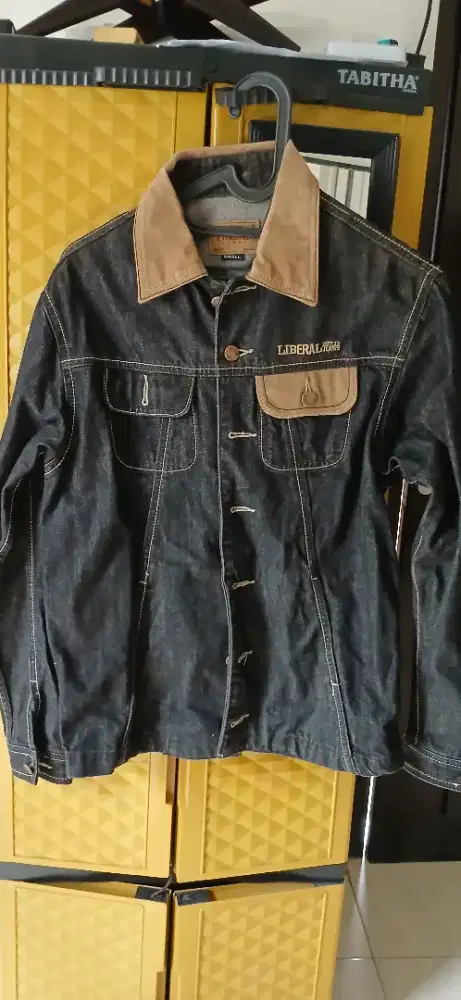 Jacket Jeans Liberal, Baru, LD 96, Panjang Jacket 65