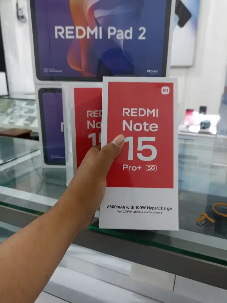 BNIB xiaomi redmi Note 15 Pro plus 5g 8/256 resmi indonesia