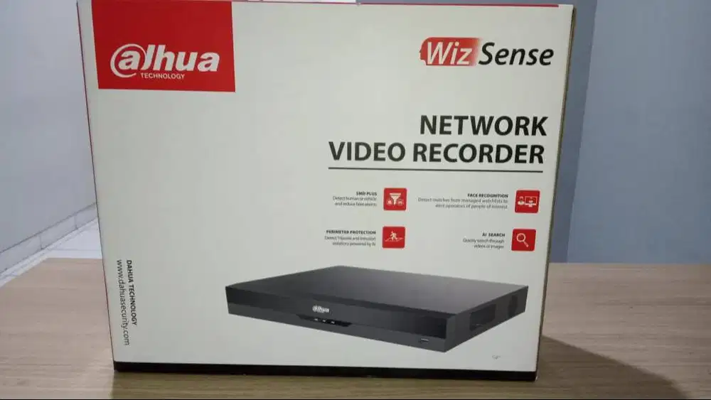 DAHUA NVR 16 CHANNEL 2 SLOT HDD WIZSENSE DHI-NVR4216-EI – 1U Series