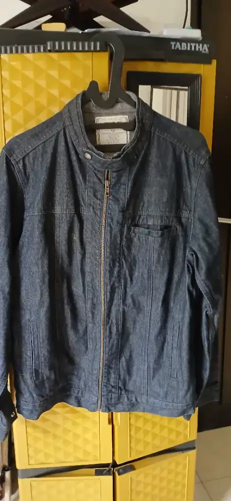Jacket Jeans Merek Tira, Original, Baru,  LD 96, Panjang Jacket 65