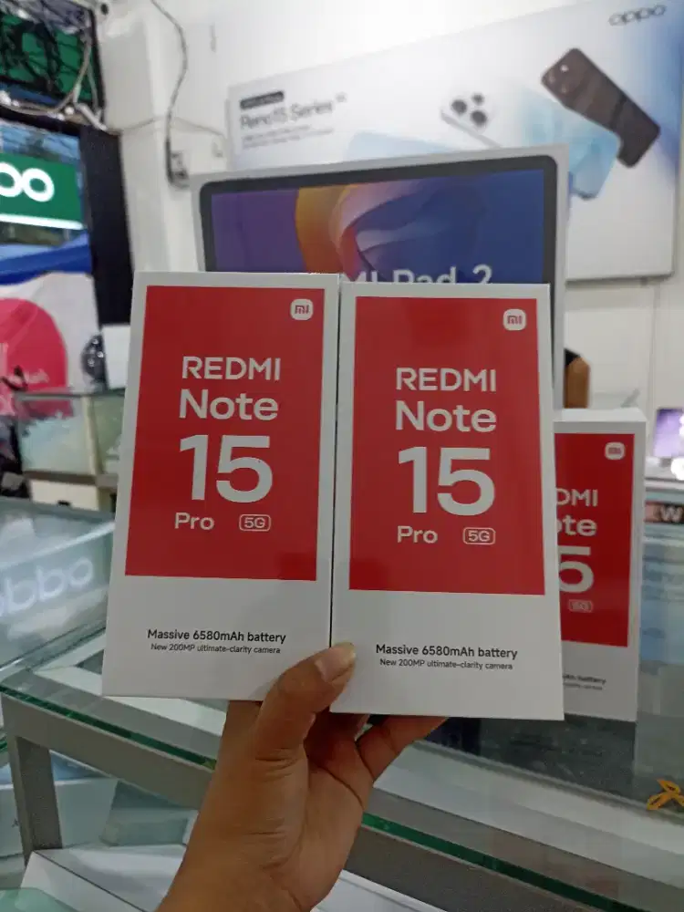 BNIB XIAOMI REDMI NOTE 15 PRO 5G 12/512 RESMI INDONESIA