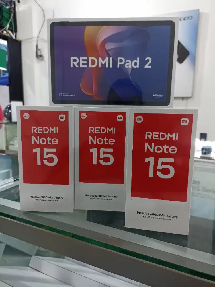 BNIB XIAOMI NOTE 15 4G 8/256 RESMI INDONESIA