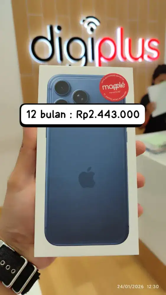 IP 17 PRO MAX DEEP BLUE || PROMO CICILAN TANPA DP