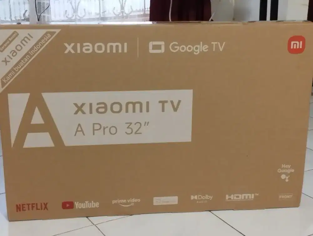 XIAOMI GOOGLE TV A 32 PRO QLED 2026 - GRS RESMI (BARU)