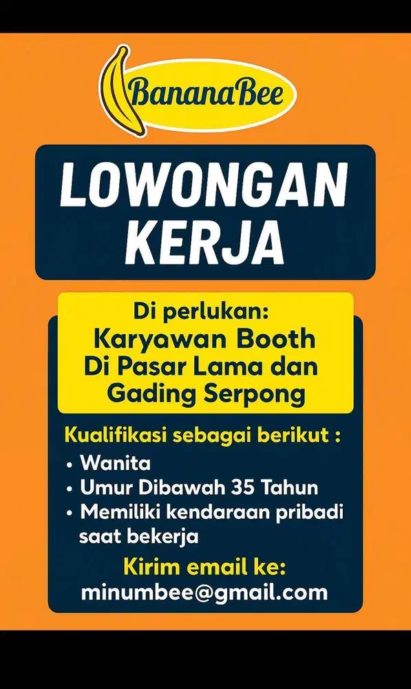 DIbutuhkan karyawati segera