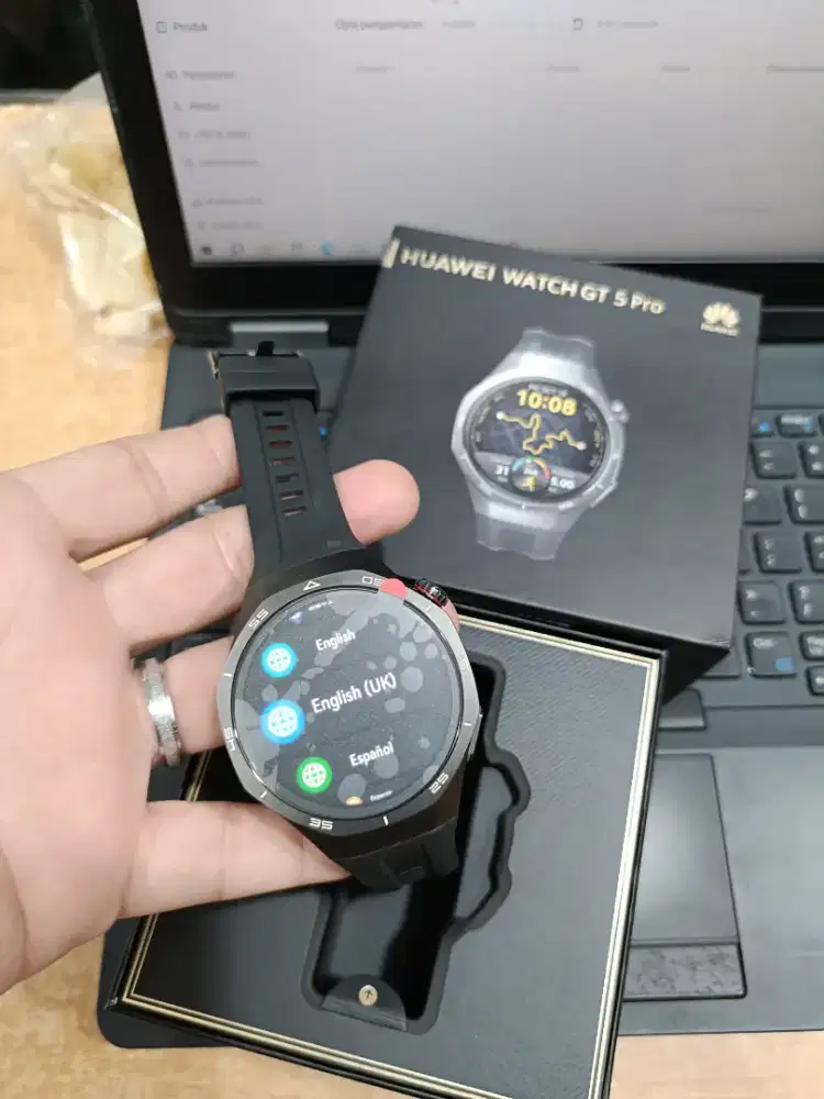 Second Huawei Watch GT 5 Pro 46mm Mulus Like new Fullset resmi nominus