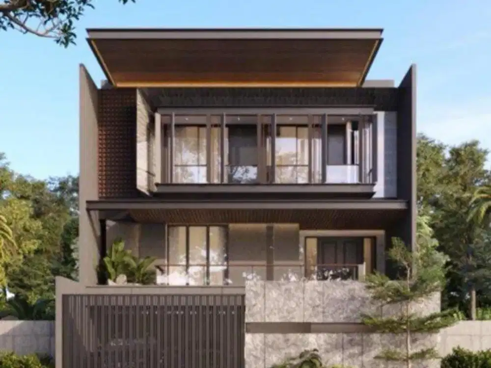 Rumah Baru Waterfront Citraland Surabaya Barat Tropical Minimalis