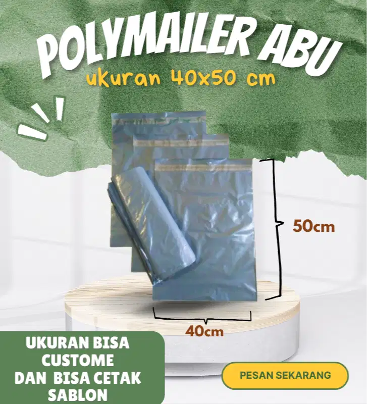 POLYMAILER ABU 40X50