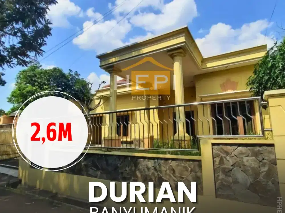Dijual Rumah di Jl.Durian Srondol Wetan Banyumanik Semarang